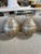 Pair of Capiz Shell and Brass Wall Sconces Large, 1970s For Sale In Los Angeles - Image 6 of 10