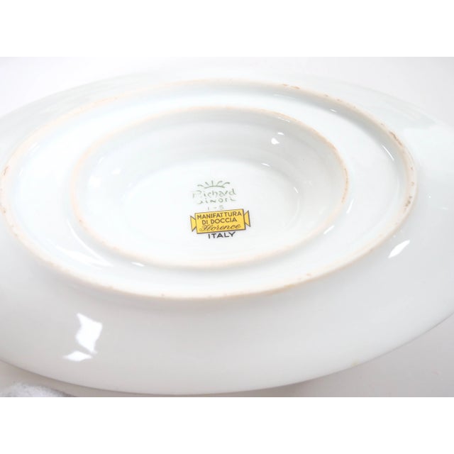 Richard Ginori Brown & Gold Trimmed Extensive Dinnerware Service of 99 Pieces For Sale - Image 12 of 12
