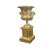 Golden Stucco Vase, 1960s For Sale - Image 6 of 7