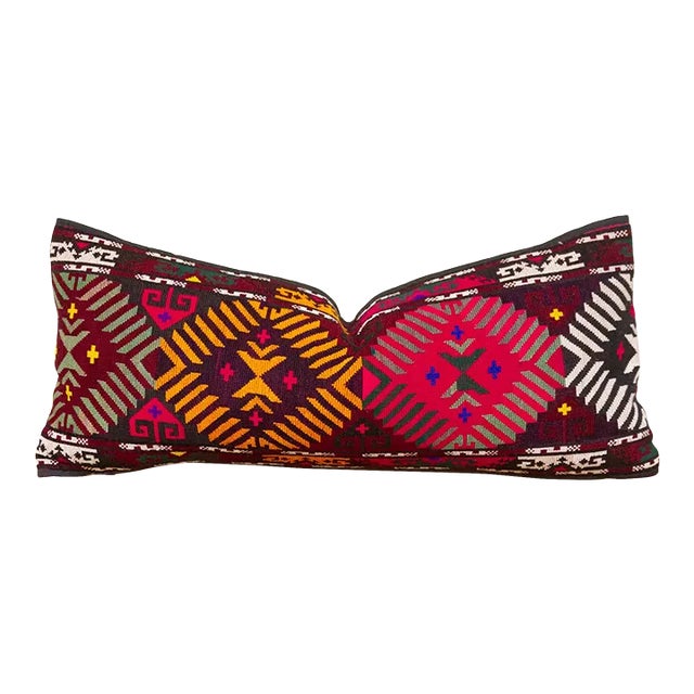 Esin Antique Lakai Tribe Linen Pillow For Sale