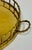 Vintage Round Brass Faux Bamboo Rail Gallery Tray For Sale In Kansas City - Image 6 of 7