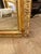 Gold Large Antique French Gold Gilt Over Mantle Mirror, 1840 For Sale - Image 8 of 15