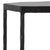 Spritely Home Galvin Marble Top Drink Table in Black with Black Marble Top For Sale - Image 4 of 8