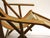 Brown Vintage French Childrens Garden Lounger with Ottoman, 1930s For Sale - Image 8 of 11