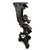 Black 19th Century Gothic Syle Carved Dragon Pedestal Table For Sale - Image 8 of 8