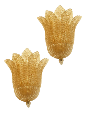 Murano Glass Sconces by Simoeng, Set of 2
