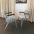 Blue Pair of Mid-Century Modern Aluminum Armchairs by GoodForm For Sale - Image 8 of 11
