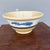 Antique English Yellowware Mixing Bowl With Blue Seaweed Decoration, Circa 1840s For Sale - Image 11 of 12