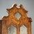 Walnut and Burl Walnut Trumeau, Italy, 1900s For Sale - Image 4 of 12