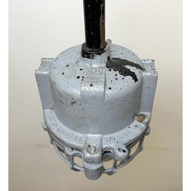 Dark Grey Cast Aluminium Explosion Proof Light from Elba, 1970s For Sale - Image 15 of 17