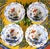 The Faenza Garofano (Blue Carnation) pattern is a highly collectible, traditional Italian majolica. Pieces marked with AMM...