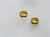 Goldenrod Brass Colored Metal Pendant Trava Lamps by Carl Thore, Sweden from Granhaga Metallindustri, 1960s, Set of 2 For Sale - Image 8 of 14