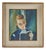 Portrait, 1964, Oil on Panel, Framed For Sale