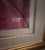 Vintage Framed "L'Éventail" Portrait of Couple by Linda Le Kinff in Gold Frame For Sale - Image 4 of 6