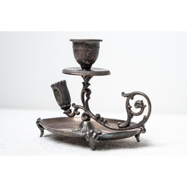 Antique Candleholder, Late 19th Century For Sale - Image 4 of 6