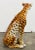 Mid 20th Century Vintage Italian Capodimonte Ceramic Cheetah Sculpture For Sale - Image 5 of 11