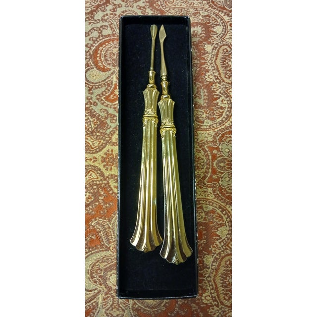 Gold Vintage Reed & Barton Golden Rosewell Manicure Set- 2 Pieces For Sale - Image 8 of 12