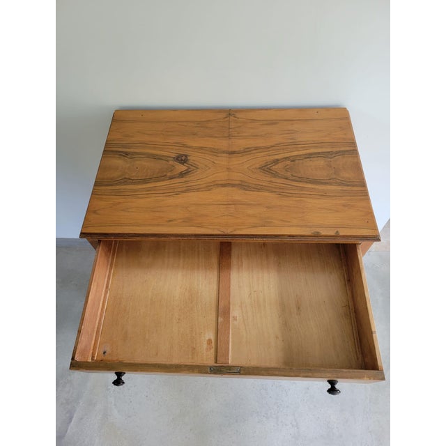Wood English Queen Anne Chest of 5 Drawers, 1890s For Sale - Image 7 of 13