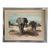 1970s Signed Limited Edition “Elephants at Kilimanjaro” by Artist Charles Francé Framed For Sale