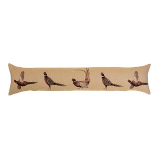Country Pheasants Draught Excluder - 90cm X 20cm (36"x9") For Sale