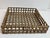 Fabulous Boho Chic Serving Tray made of woven Seagrass and hand knotted details. Nice Modern Square shape with open...