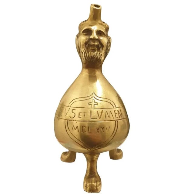 Pitcher in Molten and Chiselled Bronze, Germany, Late 16th Century For Sale - Image 4 of 4