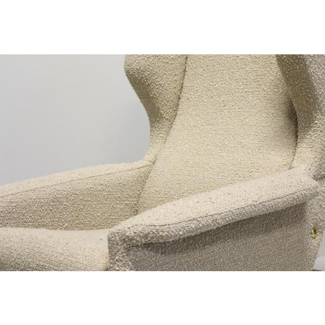 Brown Giulia Lounge Chairs by Gianfranco Frattini for Cassina, 1957, Set of 2 For Sale - Image 8 of 12