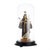 Religious Artist, Saint Anthony with the Child Jesus, 19th Century, Wood with Glass & Silver Details For Sale - Image 6 of 6