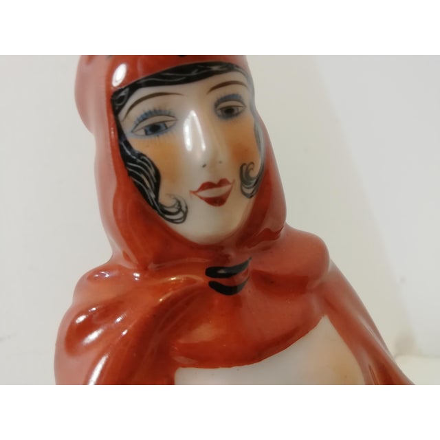 Arab Lady in Ceramic by Chiparus for Etling Paris, France, 1920s-1940s For Sale - Image 10 of 13