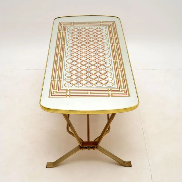 1970s Coffee Table with Mirror Top, 1970s For Sale - Image 5 of 13