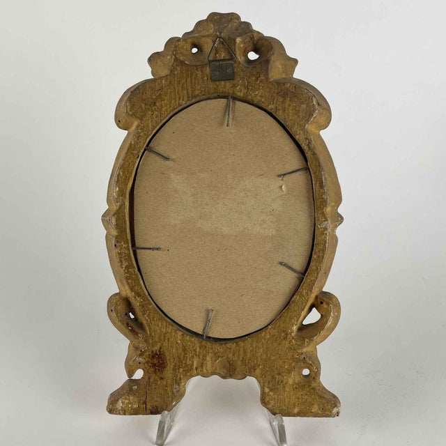 Gold Antique Gilded Frames, Set of 4 For Sale - Image 8 of 9