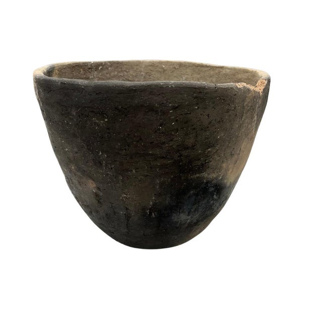 Contemporary Gafsa Clay Bowl For Sale - Image 3 of 5