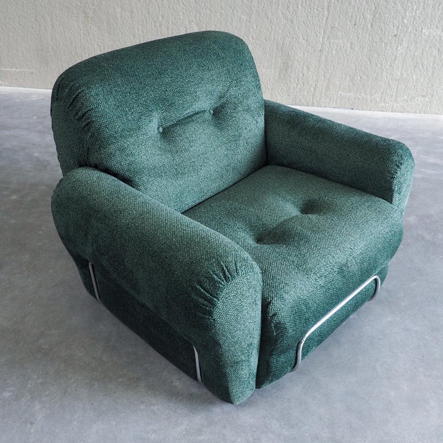 Mid - Century Modern Italian Armchair, 1960s For Sale - Image 15 of 16