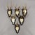 Set of Six Roe Deer Trophies on Turned Plaques Germany Ca. 1960s For Sale - Image 4 of 7