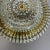 Hollywood Regency Glass and Brass Ceiling Light from Ernst Palme Palwa, Germany, 1970s For Sale - Image 10 of 18