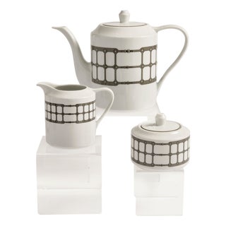 AryanTea & Coffee Service Set of 3 by Nina Magon For Sale