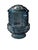 Vintage Indiana Glass Fairy Lamp is Colonial Blue, Stars and Bars Design. This classic piece, crafted from glass around...