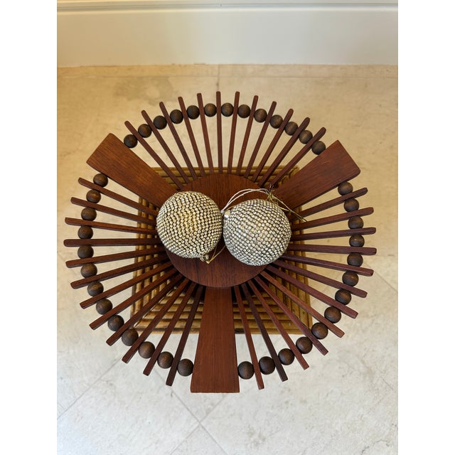 Vintage 1980’s Handcrafted Sculptural Wood Bowl / Vessel For Sale - Image 11 of 14