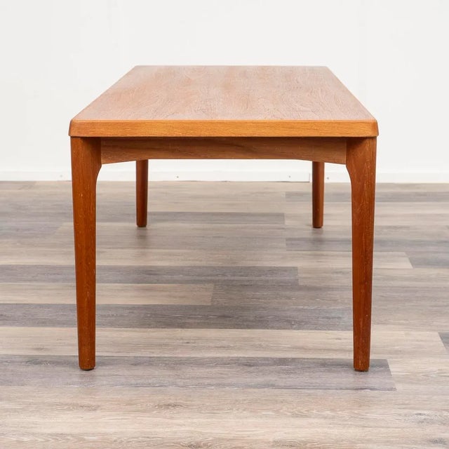 Vintage Teak Coffee Table by Henning Kjærnulf for Vejle Mobelfabrik, 1960s For Sale - Image 4 of 13