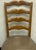 Ethan Allen Ladderback Leather Upholstered Dining Chairs - Set of 4 For Sale - Image 9 of 12