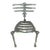 1990s Michael Aram Early Production Signed "Skeleton" Chair For Sale