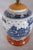 Wood Vintage Chinese Blue & White Crackle Glaze Porcelain Ginger Jar Table Lamp, 1970s For Sale - Image 7 of 7