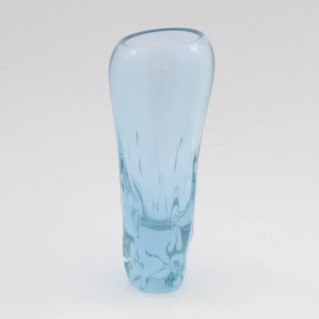 Alexandrite glass vase designed by Miloslav Klinger for Zelezny Brod glassworks in former Czechoslovakia. Alexandrite...