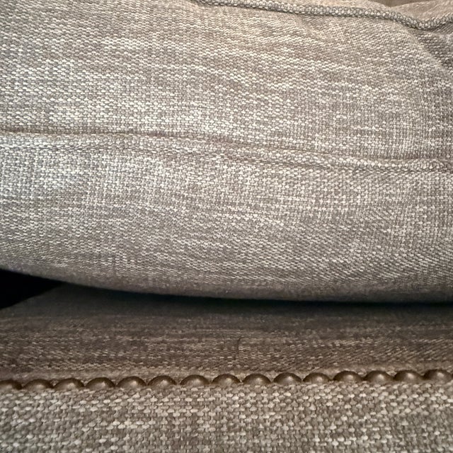 2010s Bernhardt Roll Arm Sofa With Chaise For Sale - Image 5 of 12