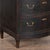 19th Century Swedish Black Bow Front Small Chest of Three Drawers or Nightstand For Sale - Image 9 of 10