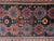 Antique Decorative Blue Ground Caucasian Shirvan Rug For Sale - Image 4 of 6