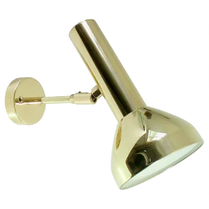Mid-Century German Brass Wall Light Sconce from Cosack, 1960s