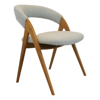 Mehlmels Chair in Teddy Fabric from WK Möbel For Sale