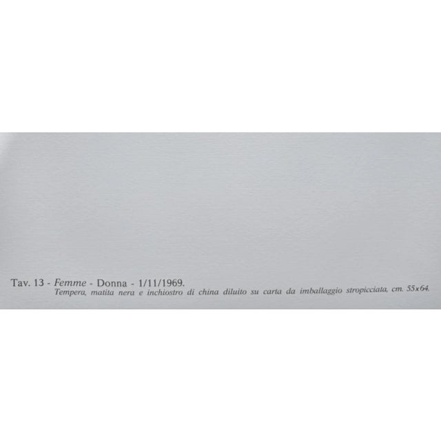 Modern Joan Miro, Trois Femmes, 1987, Lithograph For Sale - Image 3 of 4