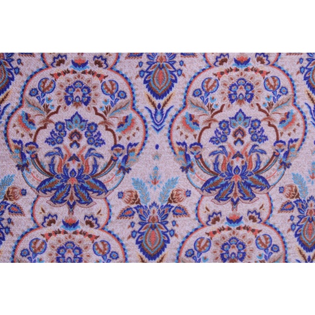 Royal Victorian Damask Turkish Pillow For Sale - Image 4 of 9